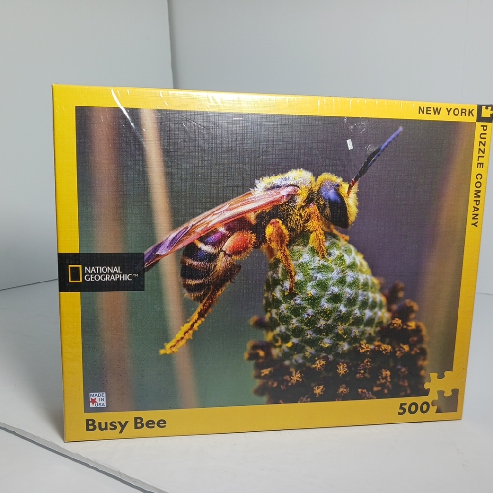 National Geographic Busy Bee New York Puzzle Company 500 Piece